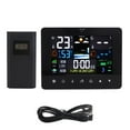 thumbnail image 2 of Weather Forecast Station, Moon Phase Tide Touch Screen Calendar Digital Weather Forecast Station  for Outdoor, 2 of 7