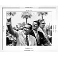 thumbnail image 5 of Art.com Pres Richard Nixon, Gov Ronald Reagan and Donald Johnson, Administrator of Veterans Affairs Photo, White Frame Wall Art, 21" x 17", 5 of 5