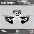thumbnail image 2 of Kalair GFX Graphics Kit for Kawasaki KX85 (2014-2021) Rail Series, 2 of 5