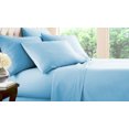 thumbnail image 4 of Set of 2 Ultra Soft Microfiber Zippered Pillow Cases (King, Sky Blue), 4 of 6
