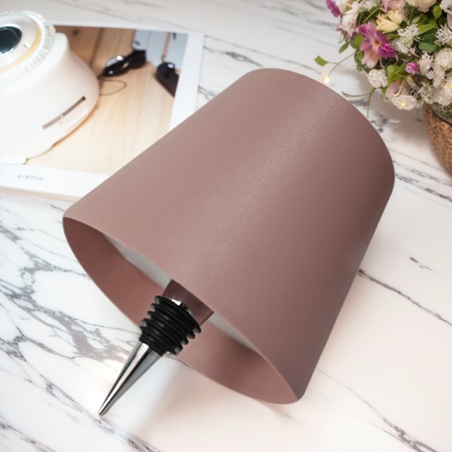 Lámpara de mesa LED de 2 uds lámpara de escritorio portátil regulable inalámbrica recargable por USB de Metal