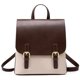 thumbnail image 1 of LHSHID Mini Leather Backpack for Women, Ladies Small Backpack Purse, Sleek Handbag Travel Daypack, Beige, 1 of 8