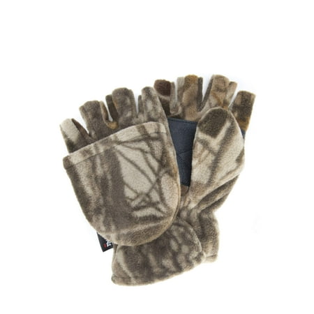Men's Waterproof Fleece Flip Mittens