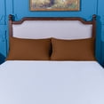 thumbnail image 4 of Ntbay Microfiber Pillowcase set - 2 Pack - Envelope Closure Pillow Cases - Standard - Brown, 4 of 5