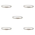 thumbnail image 1 of Jumpingount Cinturón de cintura de cadena de metal de moda para mujer con hojas Elástico y plata elegante Type2, 1 of 1