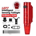 thumbnail image 1 of Rear Light USB Rechargeable High Visibility Multifunction Bike Rear Light with Brake Sensing Cycling Tail Light Road Bike Rear Lamp, 1 of 6