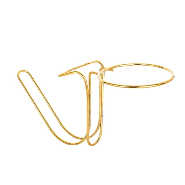 Estante para cubitos de hielo de escritorio, soporte para cuencos de champán, soporte enfriador ligero multifunción, soporte para cubo de vino para Oro 40x17cm