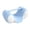 Blue White A, variant on Ruanlalo Contour Memory Foam Pillow Orthopedic Sleeping Pillow Cervical Neck Pillow Prevents Side Sleeping for Back Stomach Sleepers Postoperative Recovery
