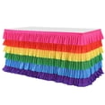thumbnail image 3 of Faldón de mesa Besutolife Unicorn Rainbow 275 cm x 76 cm, 3 of 9