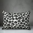 thumbnail image 2 of Creative Products Pumpkin Black and White Pattern 14x20 Spun Poly Pillow, 2 of 2