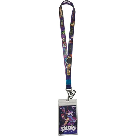 Great Eastern Entertainment SK8 the Infinity: Skateboard #01 Lanyard with ID Holder and Charm