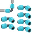 thumbnail image 4 of Adaptador De Codo De Bloqueo, Conector De Bloqueo De Codo De Tubo De PE 10 Piezas 16 Mm 6,5 X 6,5 Cm Para Invernadero, 4 of 7