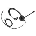 thumbnail image 1 of Call Center Headset, Monaural Telephone Headset Noise Cancelling  For Telemarketing, 1 of 8
