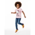 thumbnail image 4 of Hello Kitty Animal Print Girls Short Sleeve Graphic T-Shirt, Sizes 4-16, 4 of 7