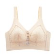 thumbnail image 3 of B-D cup Full Coverage Push-Up  plus size bras for women Bralette Soft Breathable Seamless Hook And Loop Underwear, 3 of 7