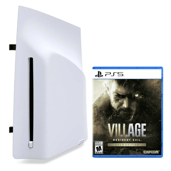 Resident Evil Village Gold Ed. + Lector De Disco Ps5 Slim