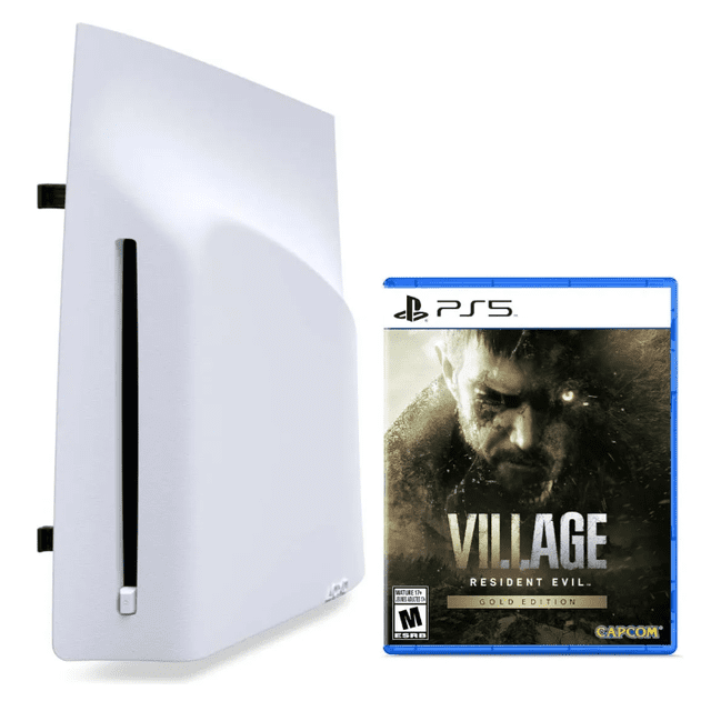 Resident Evil Village Gold Ed. + Lector De Disco Ps5 Slim