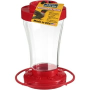 First Nature Hummingbird Feeder 32 oz Red