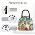 thumbnail image 4 of Easygdp Seashell On The Beach Bolsa de Almuerzo Insulada Grande, Forro de Aluminio, Diseño Espacioso, a Prueba de Fugas, Ideal para Trabajo, Picnics, Viajes y Actividades al Aire Libre, 4 of 6