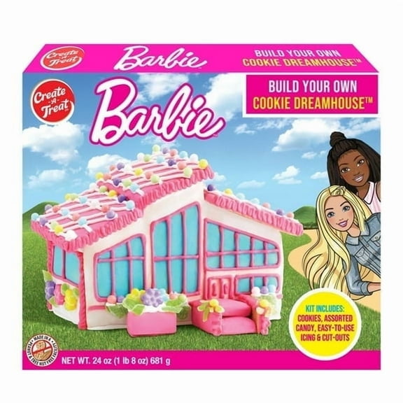 Create a Treat, Barbie™ Cookie Dreamhouse™, Cookie Decorating Kit, 24 oz