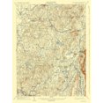 thumbnail image 3 of USGS 12x14 Black Modern Framed Museum Art Print Titled - Copake New York Massachetts Quad - USGS 1904, 3 of 5