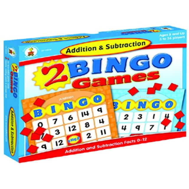 Carson Dellosa Addition & Subtraction Bingo