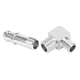thumbnail image 3 of Heater Hose Fitting 3/4in Water Pump 5/8in 90 Degrees 9514X Replacement Fits for Chevy SBC V8 Engines, 3 of 5