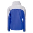 thumbnail image 3 of Women's Cutter & Buck  Royal San Jose State Spartans Charter Eco Recycled Half-Zip Anorak Jacket, 3 of 3