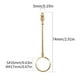 thumbnail image 4 of Anillo de soporte para cigarrillos Wosthever oro S, 4 of 6