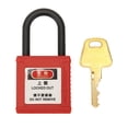 thumbnail image 2 of Padlocks, Lightweight Insulating Industrial Plastic  Durable Self Bounce Lock Beam Anti Loss With 1 Key For Industry, 2 of 8