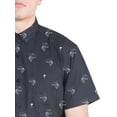 thumbnail image 3 of Men’s Fishing & Shark Button Up Shirt – Funny Fish Print Short Sleeve Top – Casual Vacation Gift for Him, 3 of 6