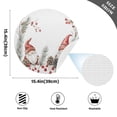 thumbnail image 4 of Ryvnso Watercolor Christmas Gnomes Round Plate Mats Dining Table Placemat 1 Piece for Holiday Decoration, 4 of 7