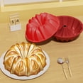thumbnail image 1 of Round Silicones Cake Molds Leakproof Non-stick Silicones Cake Molds Baking Tray Pastrys Molds Suitable For Anniversary Birthday Cake, 1 of 6