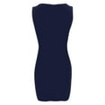 thumbnail image 6 of JIAYUE Women's Dress Mini Casual Elegant Sleeveless Square Collar Party Cocktail For Evening Banquet Summer With Back Zipper Trendy Female Dresses, 6 of 6
