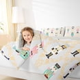 thumbnail image 4 of Castle Fairy 2-Piece Twin Size Comforter Set - Nutcracker Plaid Christmas Print, 4 of 8