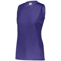 Augusta Sportswear - Women's Sleeveless Wicking Attain Jersey - Color - Purple - Size - S