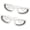 White, variant on 2pcs Onion Goggles Impact Resistant Protective Eyewears For Cooking Cleaning BBQ With Sealed Design For Fume Protections