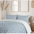 thumbnail image 6 of Ambesonne Waves Duvet Cover Sets, Japanese Sea Storm Motifs, 2-Queen, Blue Grey and White, 6 of 7