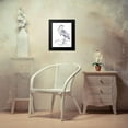 thumbnail image 4 of Wang, Melissa 12x14 Black Modern Framed Museum Art Print Titled - Indigo Heron I, 4 of 5