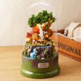 thumbnail image 2 of Lishi Miniature DIY Dollhouse with Rotating Music Box and Dust Cover, 2 of 19