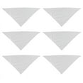thumbnail image 1 of 6 Piezas Bandanas para Mascotas en Blanco para SublimacióN Transferencia de Lavable DIY TriáNgulo Bufanda para Perro Baberos PañUelo para Perros Gatos, 1 of 8