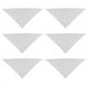 thumbnail image 1 of 6 Piezas Bandanas para Mascotas en Blanco para SublimacióN Transferencia de Lavable DIY TriáNgulo Bufanda para Perro Baberos PañUelo para Perros Gatos, 1 of 8