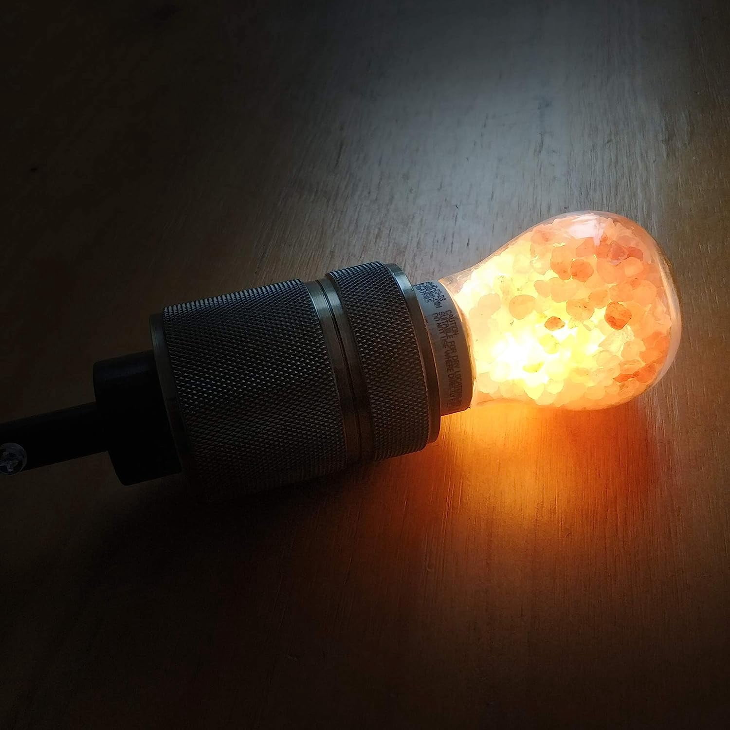 WBM Salt Lamp LED Light Bulbs 60-Watt Equivalent, Warm Amber Glow, 6 Pack, 6 Pack