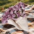 thumbnail image 1 of Handmade Crochet Flower Bundle Blanket Soft Light And Rose Bundle Knitted Parabolic Blanket Day Birthday Home Decoration DIY Material Package, 1 of 6