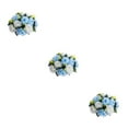 thumbnail image 1 of Justharion 1/2/3/5 Exquisite Simplicity Fake Flower Ball Arrangement Bouquet For Minimalist Décor blue 3PCS, 1 of 6