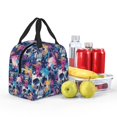 thumbnail image 5 of Sikiie cool Skull colorful Lunch Bag for Women & Men Adult Insulated Lunch Box, Food Lunch Containers Lunch Tote Bags for Work, Travel, Outdoor, 5 of 8