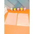 thumbnail image 3 of 5pcs Clear & Frosted Double-sided Ziplock Packaging Bags For Storage, 3 of 5