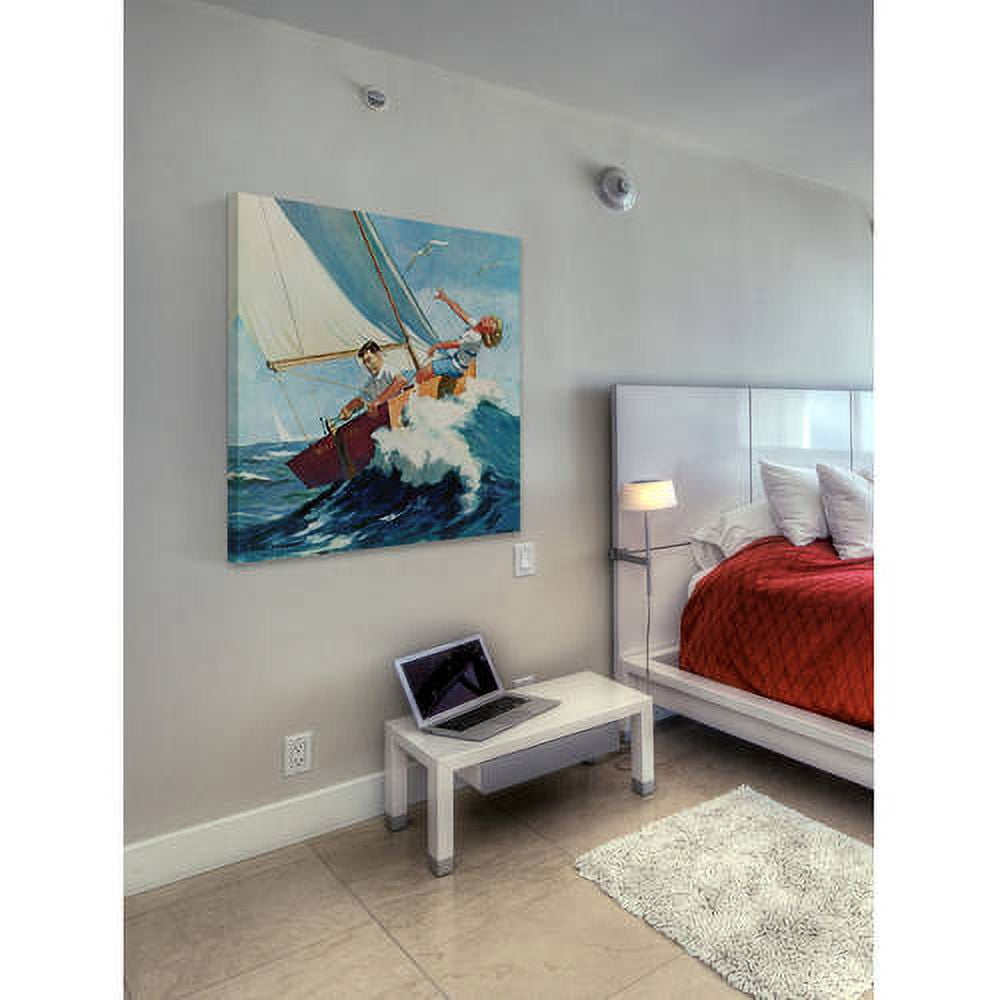 "Free as a Bird" Painting Print on Wrapped Canvas