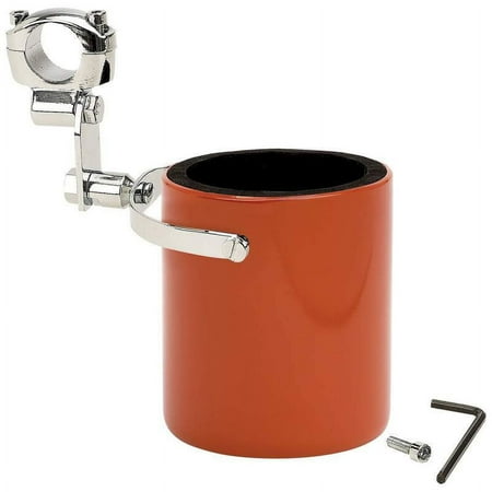 Diamond Plate™ Orange Stainless Steel Motorcycle Cup Holder