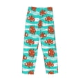 thumbnail image 3 of Lsque Octopuses Print Men's Pajama Pants, Lounge Pant - Comfortable Home Wear,Elastic Waistband, Stylish Design-Medium, 3 of 9